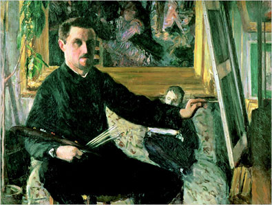 Self-Portrait 1879 by Gustave Caillebotte  (1848-1894)  Location TBD
